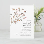 Rustic Boho Vrijgezellenfeest Kaart (Staand voorkant)