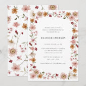 Rustic Boho Vrijgezellenfeest Kaart (Voorkant / Achterkant)