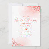 Rustic Boho Waterverf Terracotta Vrijgezellenfeest Kaart (Voorkant)