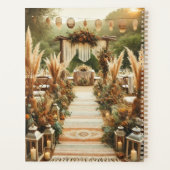 Rustic Boho Wedding - Meneer en mevrouw Planner (Achterkant)