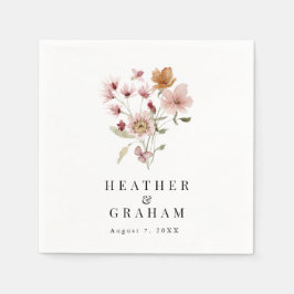 Rustic Boho Wedding Napkins Servet