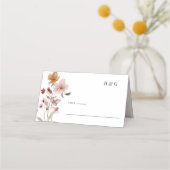 Rustic Boho Wedding Place Card Plaatskaartje (Voorkant)