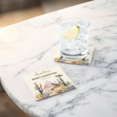 Rustic Boho Wild West Boy Baby shower Kartonnen Onderzetters