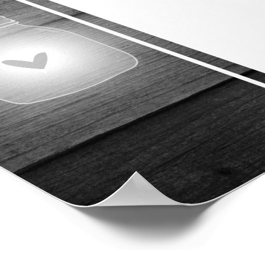 Rustic Boho Wood Wedding Welcome Sign Poster (Hoek)