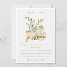 Rustic Boho Yellow Nursery Foliage Baby shower
