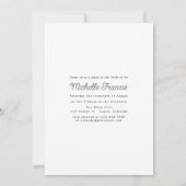 Rustic Bokeh Mouse Firefly Mason Jar Shower Invita Kaart (Achterkant)