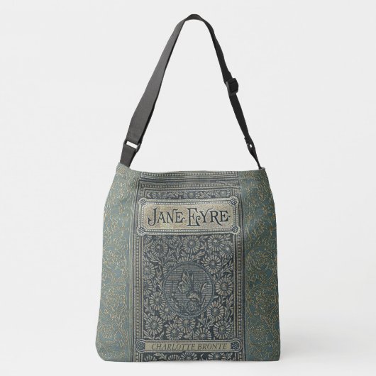 Rustic Book Hoesje Bags Jane Eyre Crossbody Tas (Achterkant)
