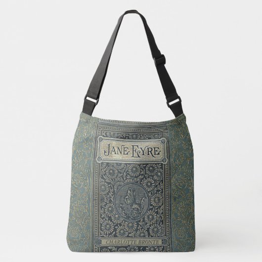 Rustic Book Hoesje Bags Jane Eyre Crossbody Tas (Voorkant)