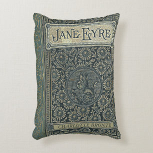 Rustic Book Hoesje Cushion Jane Eyre Accent Kussen
