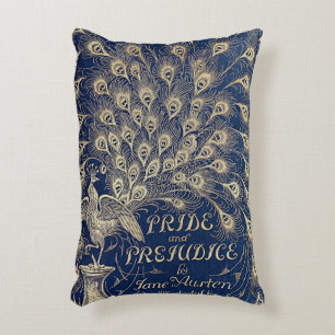Rustic Book Hoesje Cushions Pride and Prejudice Decoratief Kussen