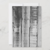 Rustic Boots Country Family Reunion Kaart (Achterkant)