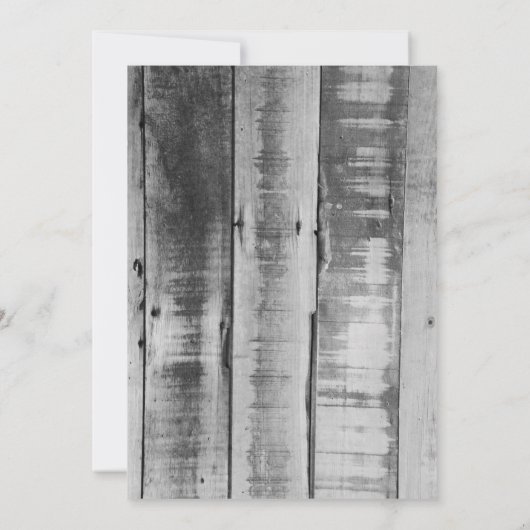 Rustic Boots Country Western Baby shower Kaart (Achterkant)