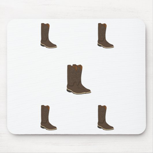 Rustic Boots Muismat (Voorkant)