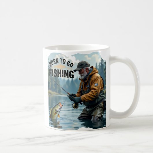 Rustic Born To Go Vist opa Koffiemok (Rechts)