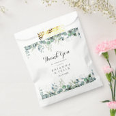 Rustic Botanical Eucalyptus Greenery Wedding Bedankzakje (Gezegeld)