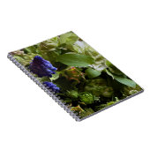 Rustic Botanical Garden Flowers Notebook Notitieboek (Rechterzijde)