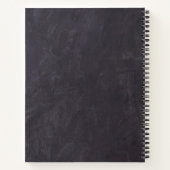 Rustic Botanical Photo Memorial Funeral Guestbook Notitieboek (Achterkant)