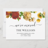 Rustic Botanical We hebben een nieuwe thuisbewegin Aankondiging (Voorkant)