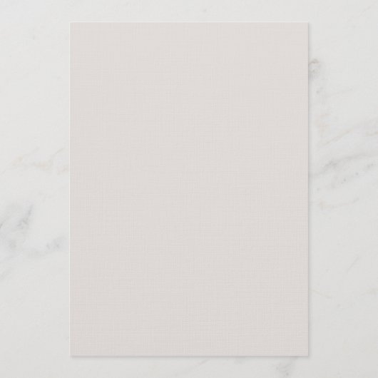 Rustic Botanical Wedding Invitation Kaart (Achterkant)