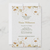 Rustic Botanicals Pas Vrijgezellenfeest aan Kaart (Voorkant)