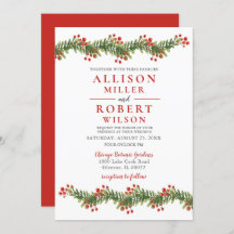 Rustic Boughs of Holly Winter Kerstbruilding