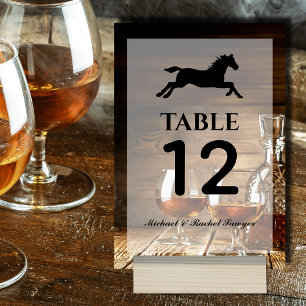 Rustic Bourbon Derby Horse Racing Party Kaart