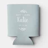 Rustic Branch Bridesmaid | bewerkbare kleuren Blikjeskoeler (Achterkant)