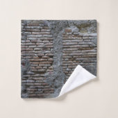 Rustic Brick Stone Wall Napoli 1 Bad Handdoek (Wasdoekje)