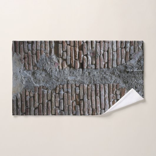 Rustic Brick Stone Wall Napoli 1 Bad Handdoek (Handdoek)