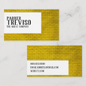 Rustic Brick Visitekaartje (Voorkant / Achterkant)