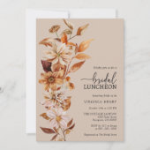 Rustic Bridal Luncheon Kaart (Voorkant)