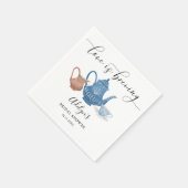 Rustic Bridal Tea Shower Servet (Hoek)