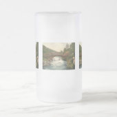 Rustic Bridge in Glenariff. Co. Antrim, Ierland Matglas Bierpul (Center)