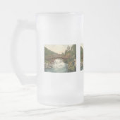 Rustic Bridge in Glenariff. Co. Antrim, Ierland Matglas Bierpul (Links)