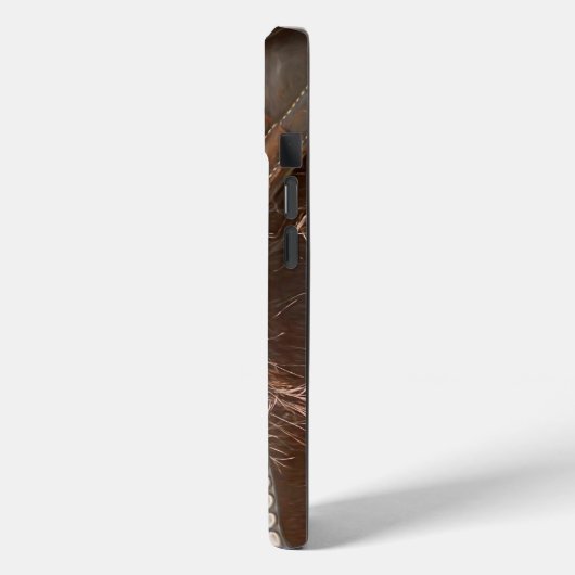 Rustic Brown Country Western Horse Case-Mate iPhone Case (Achterkant / Links)