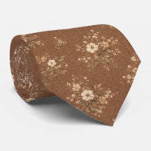 Rustic Brown Floral