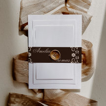 Rustic Brown Floral Wedding 