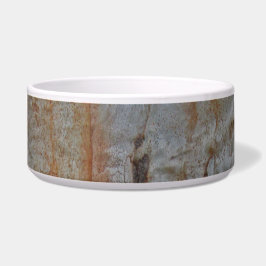 Rustic Brown Gray Woodgrain Natuur voor boomschors Voerbakje