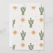 Rustic Brown Green Bronco Cowboy Rodeo Birthday Kaart (Achterkant)