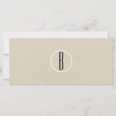 Rustic Brown Kraft Paper Business Gift Certificate (Voorkant)