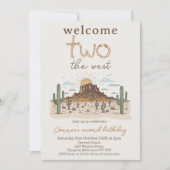 Rustic Brown verwelkomt de tweede verjaardag van T Kaart (Voorkant)