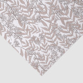 Rustic Brown Wedding  Botanical Tissuepapier (Detail)