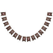 Rustic Brown Wood Vrijgezellenfeest Decor Banner (Alle)