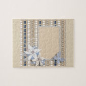 Rustic, bruiloft legpuzzel (Horizontaal)