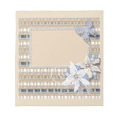 Rustic, bruiloft notitieblok (Voorkant)