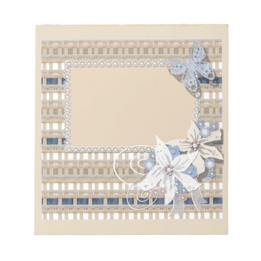 Rustic, bruiloft notitieblok (Voorkant)