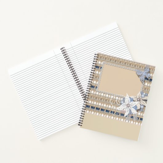 Rustic, bruiloft notitieboek (Binnen)