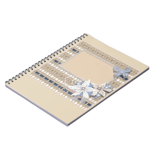 Rustic, bruiloft notitieboek (Linkerzijde)