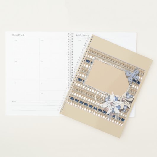 Rustic, bruiloft planner (Display)
