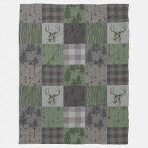 Rustic Buck - groen en grijs